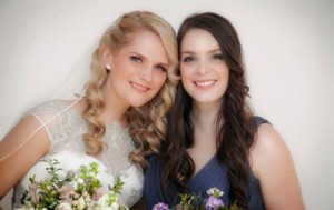 Marianne's on her #wedding day #hair and #makeup by @vivianashworth_ #photos by http://www.fotrel.com/ studiomax/ewan%2bmarianne #bride #weddingmakeup #weddingreceptions